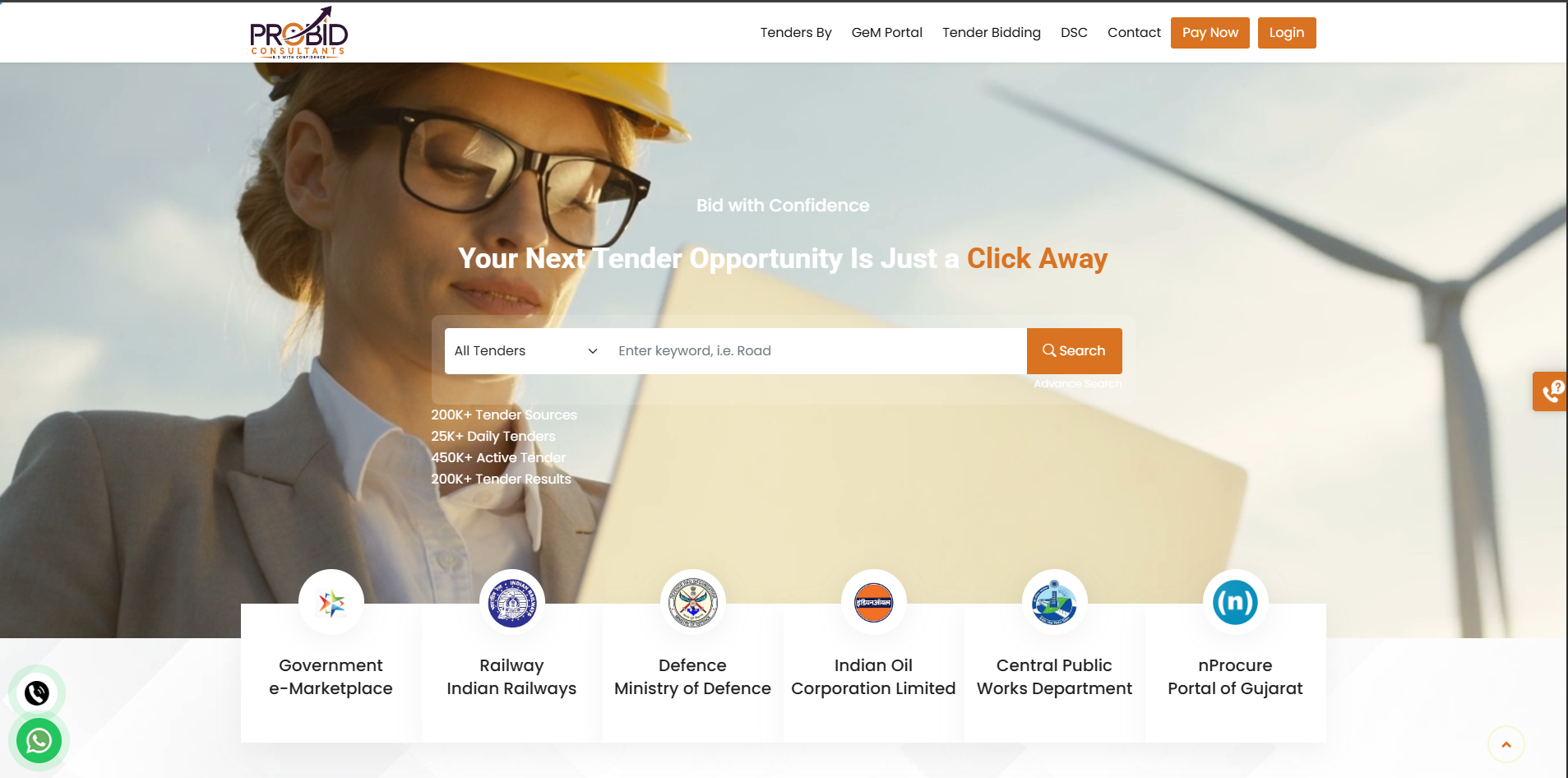 ProBid Auction Platform Web Design by Prowave Technology